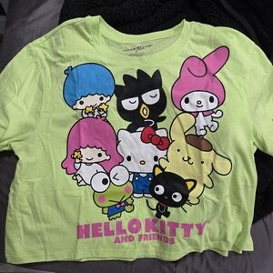 Hello Kitty And Friends Crop Top